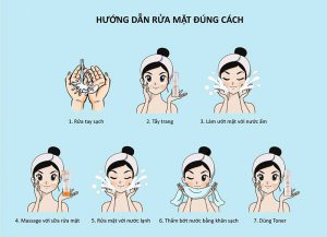 Cách rửa mặt bằng sữa rửa mặt đúng cách cho làn da đẹp