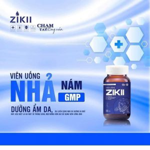 Viên Uống Nhả Nám ZIKII Có Tác Dụng Làm Chậm Quá Trình Lão Hóa Da?